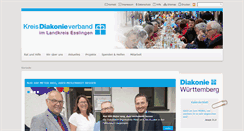 Desktop Screenshot of kreisdiakonie-esslingen.de